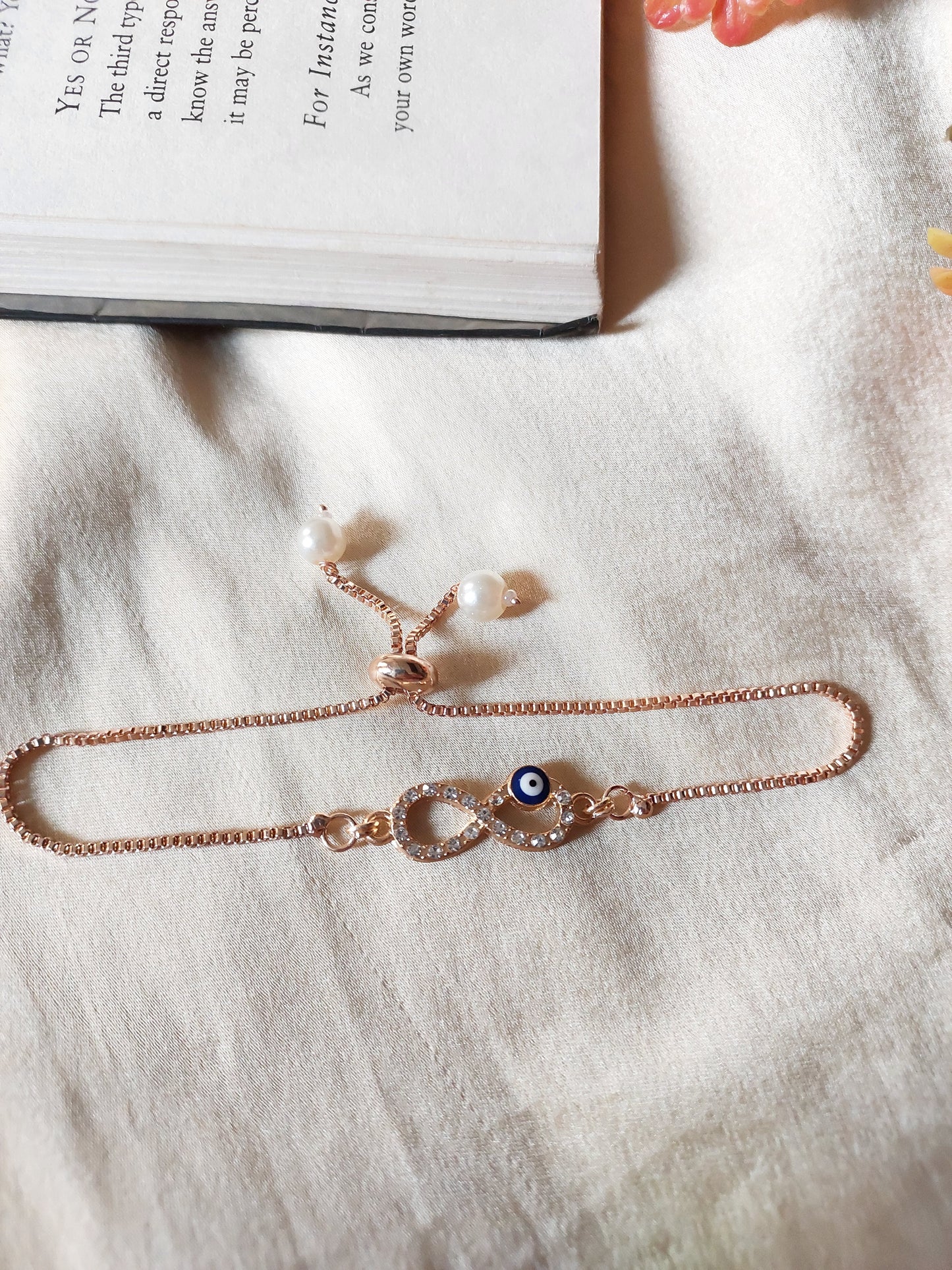 Trendy Infinity Evil Eye Bracelet