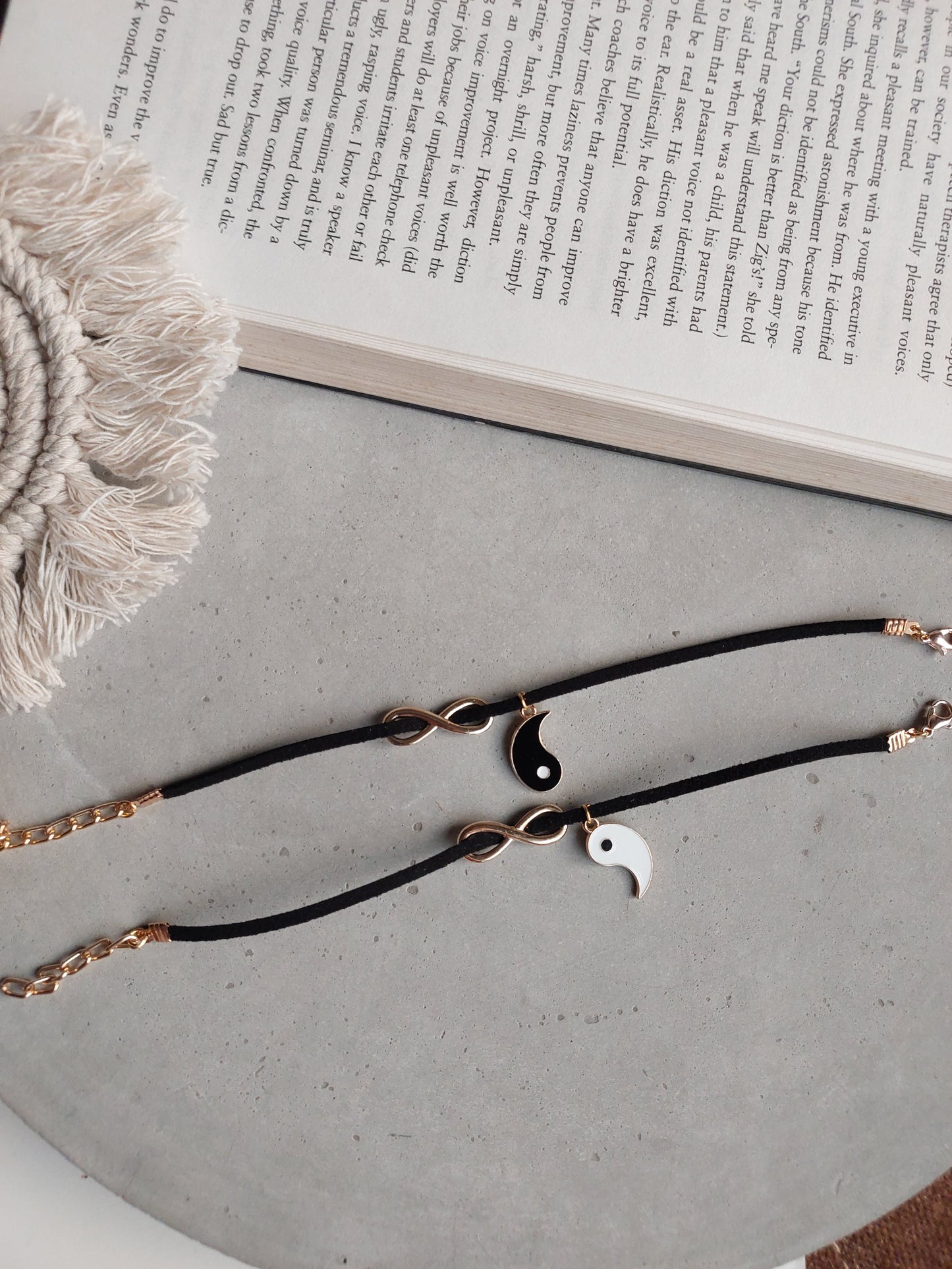 Matching Infinity with Yin Yang Bracelet