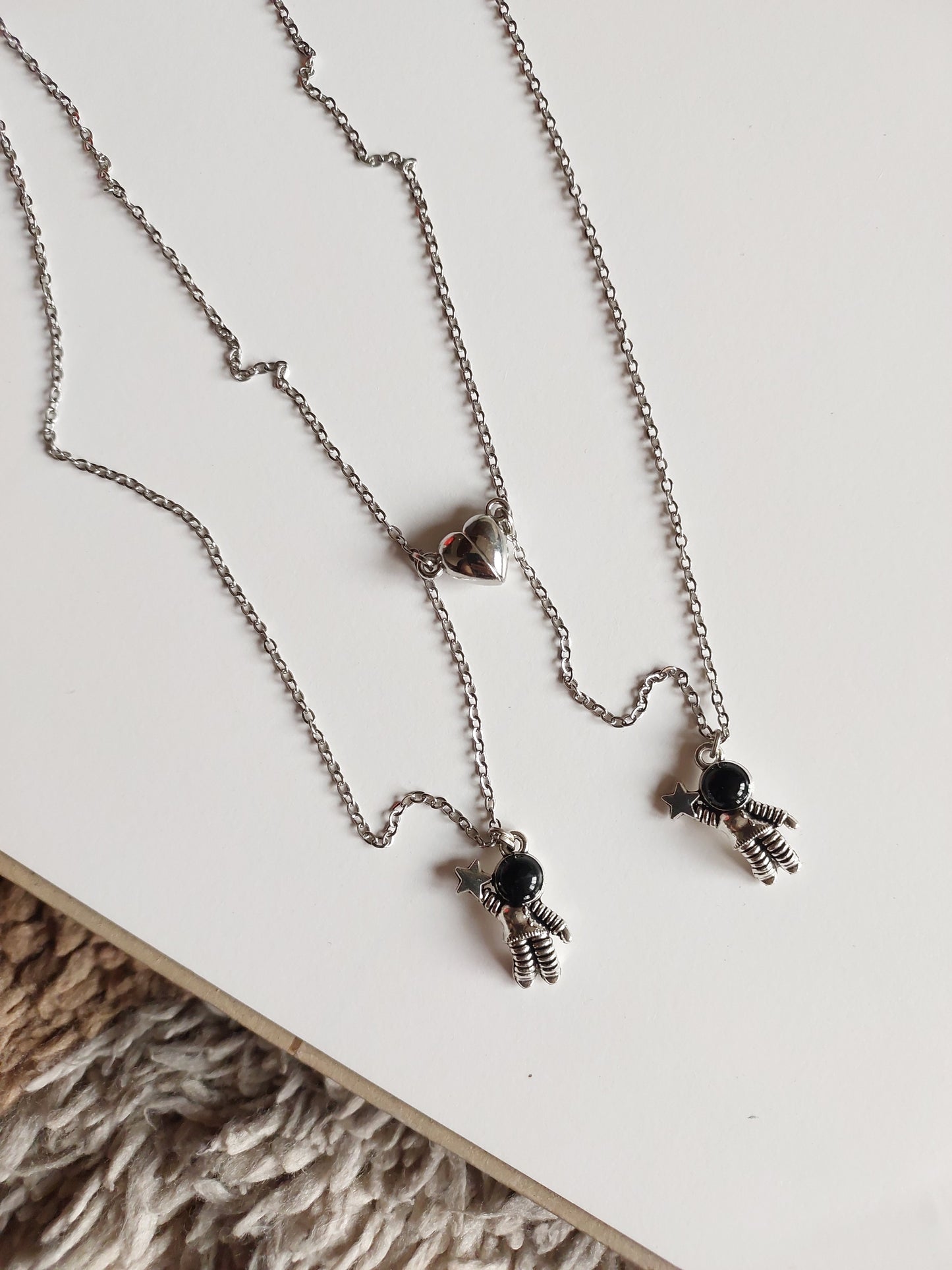 Friendship & Couple  Astronaut Necklace | Daily Wear Necklace