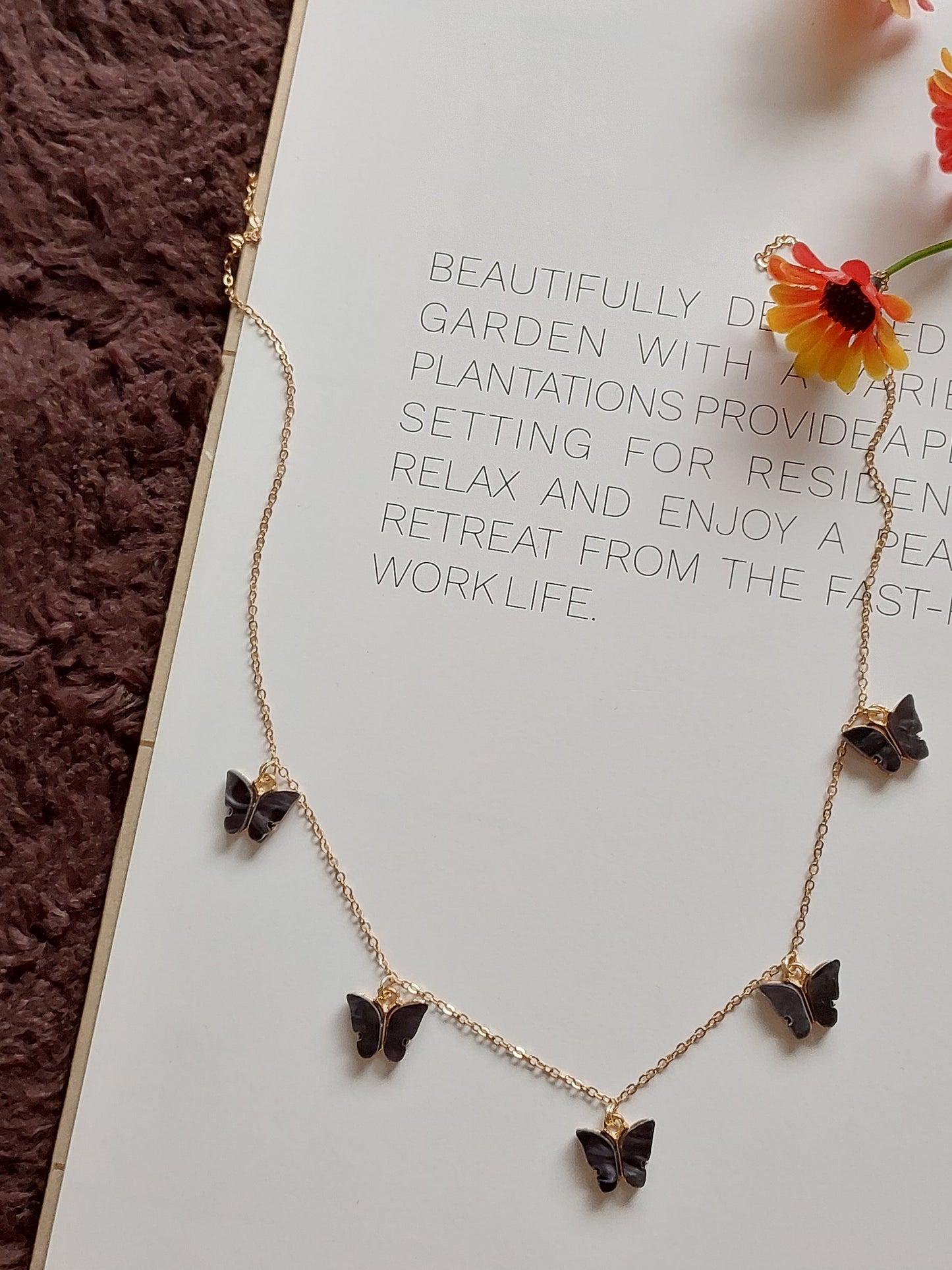 Minimal  Butterfly Necklace| Perfect for Daily wear