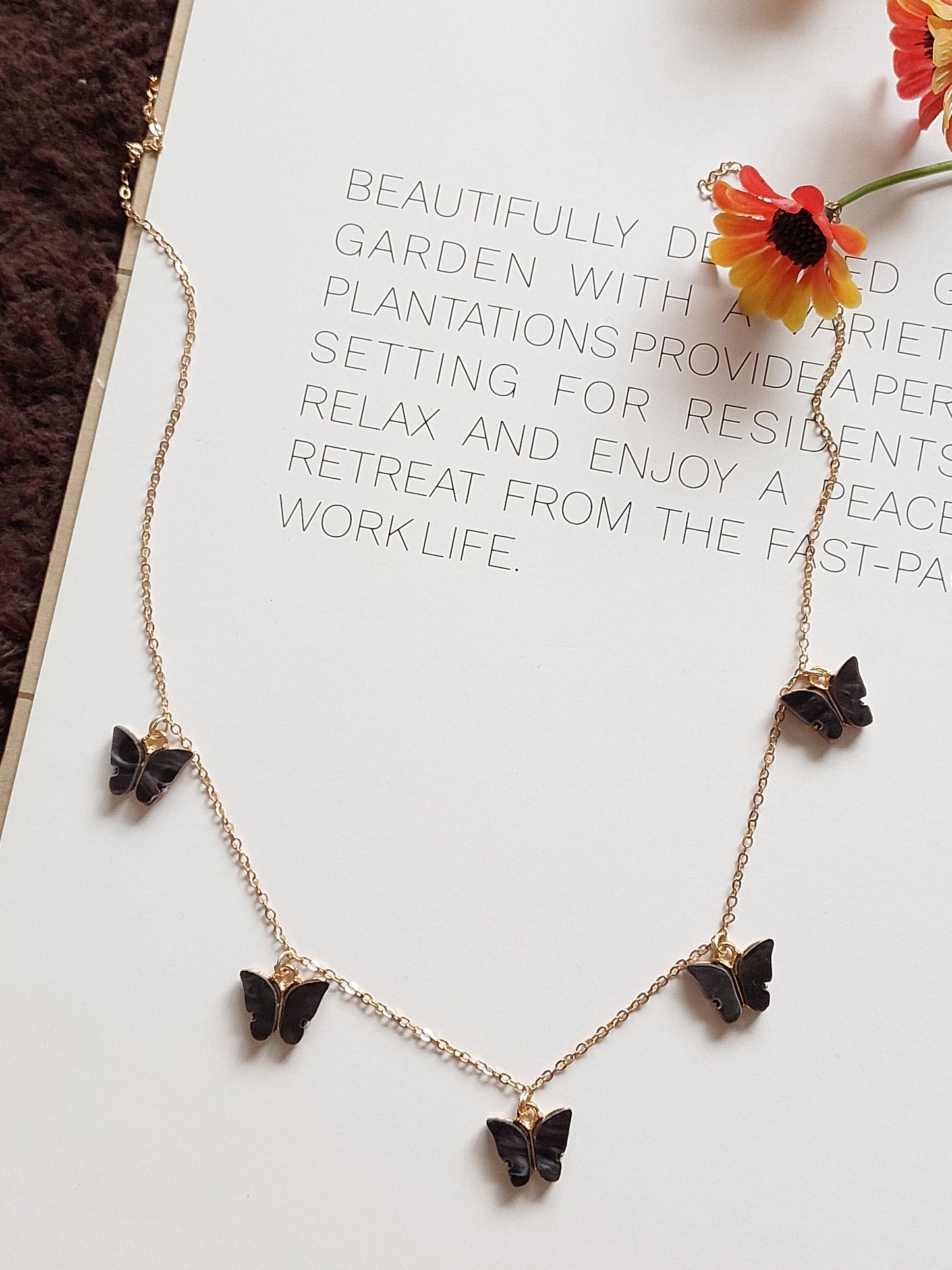 Minimal  Butterfly Necklace| Perfect for Daily wear