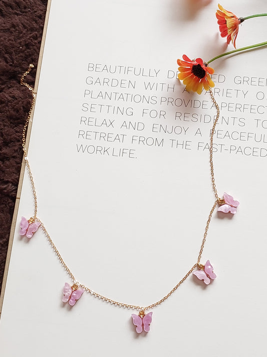 Minimal  Butterfly Necklace| Perfect for Daily wear