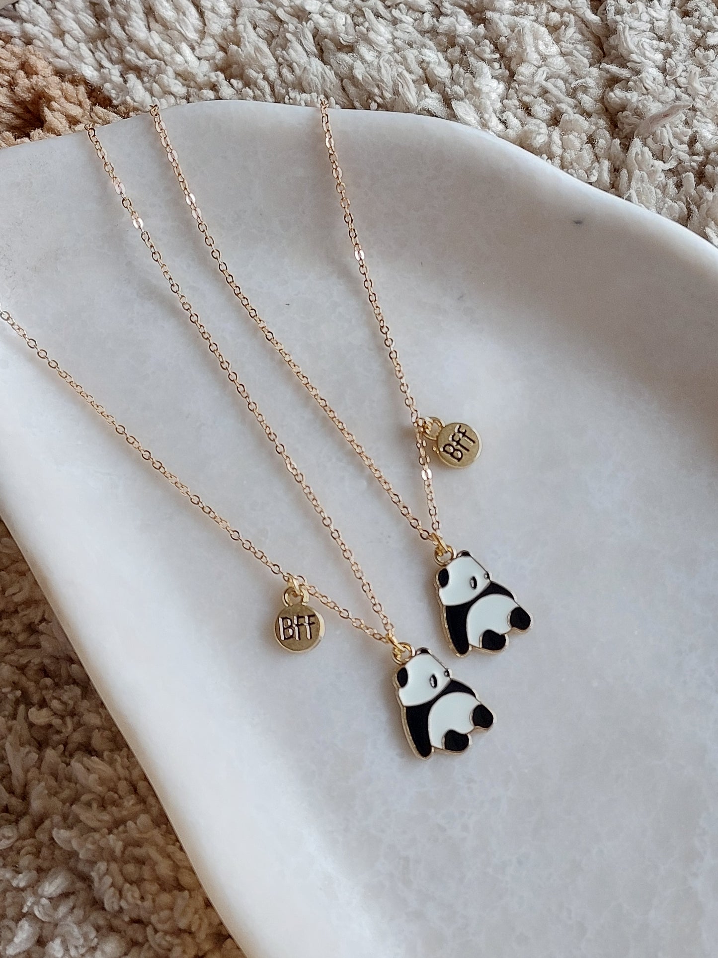 Friendship & Couple Panda Necklace | Daily Wear Necklace