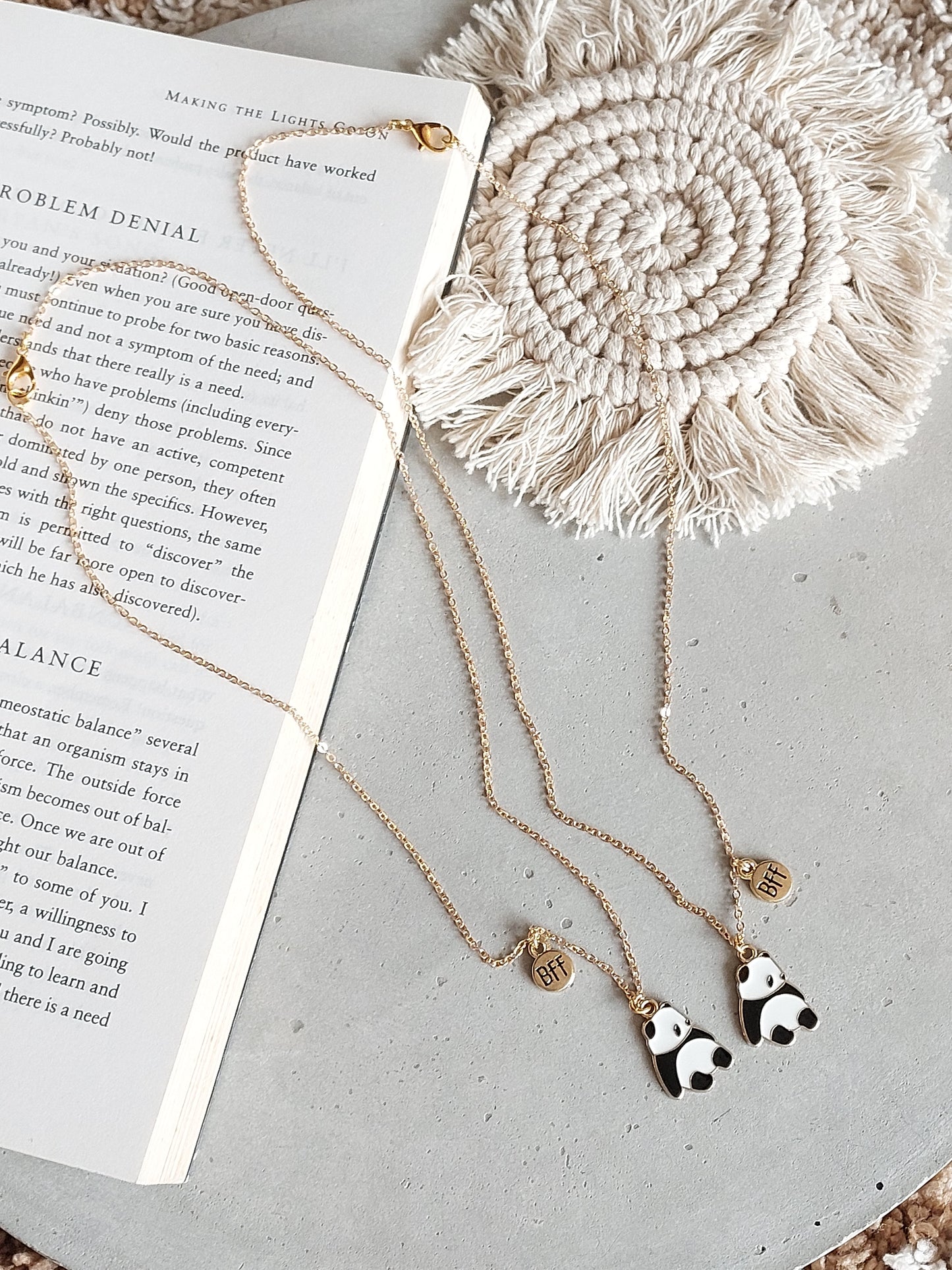 Friendship & Couple Panda Necklace | Daily Wear Necklace