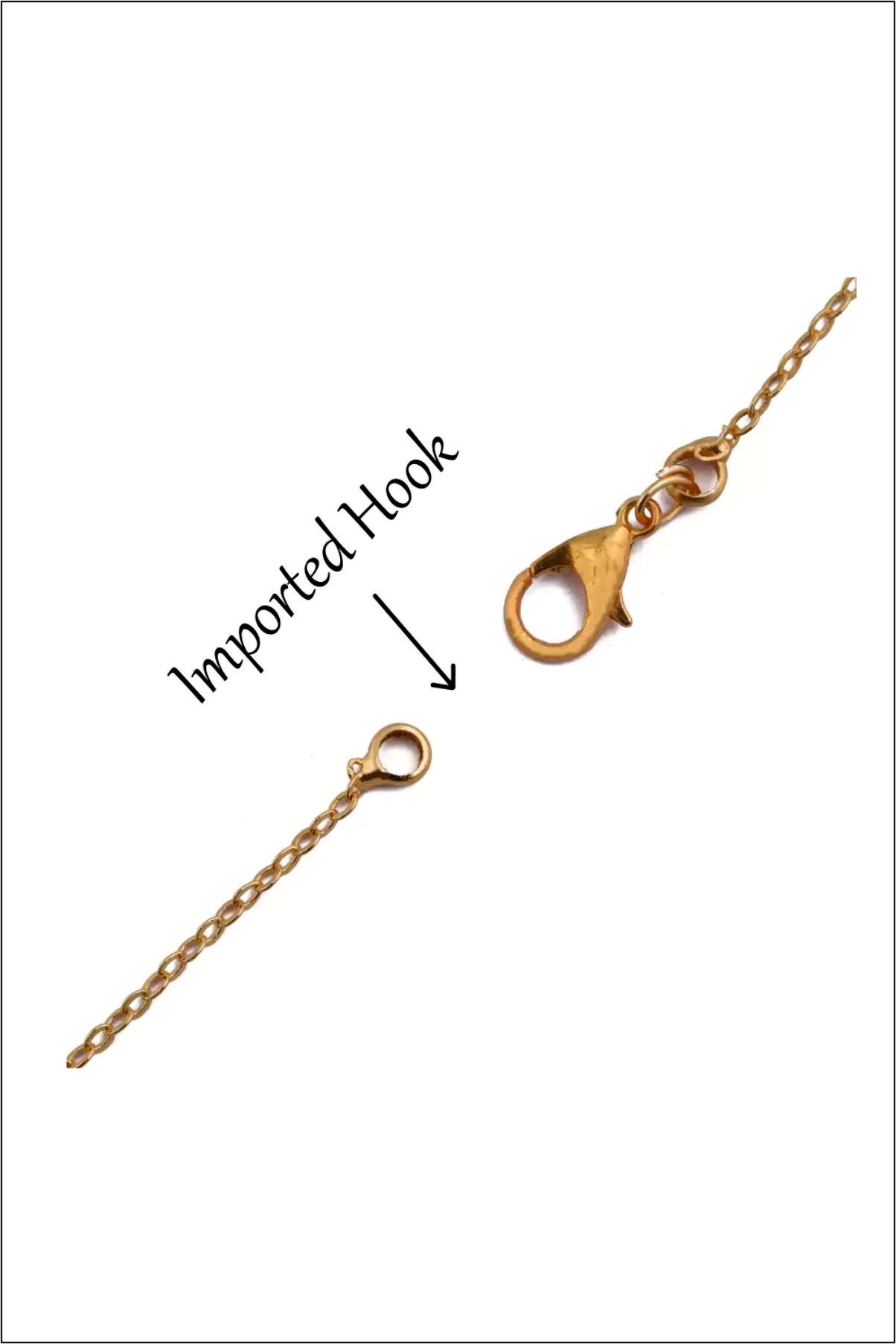 Minimal Golden Eye Drop Evil Eye Necklace| Perfect for Daily wear