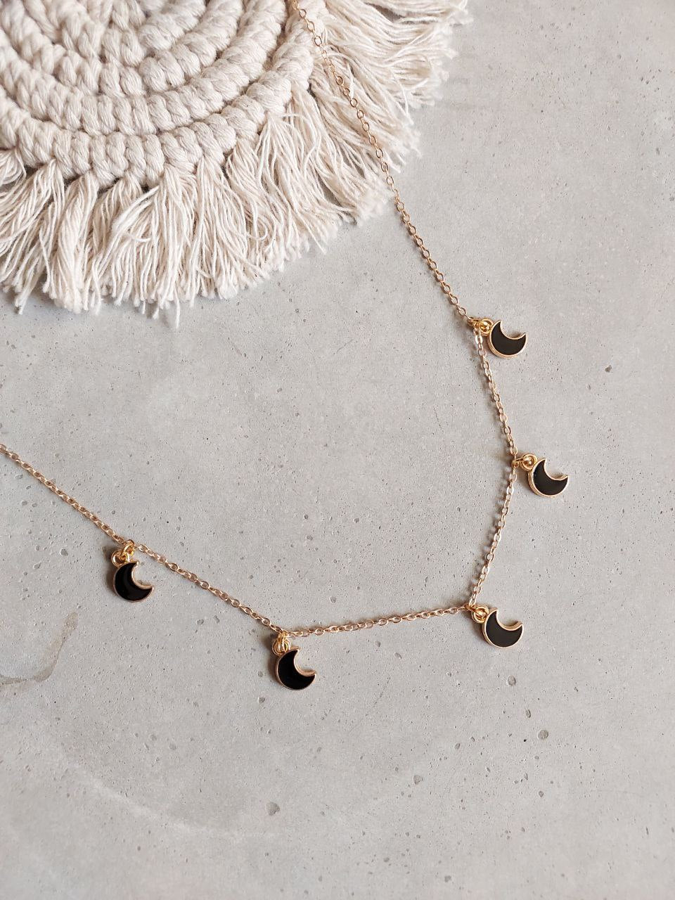 Minimal  Moon Necklace| Perfect for Daily wear