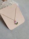 Minimal  Tulip Necklace| Perfect for Daily wear